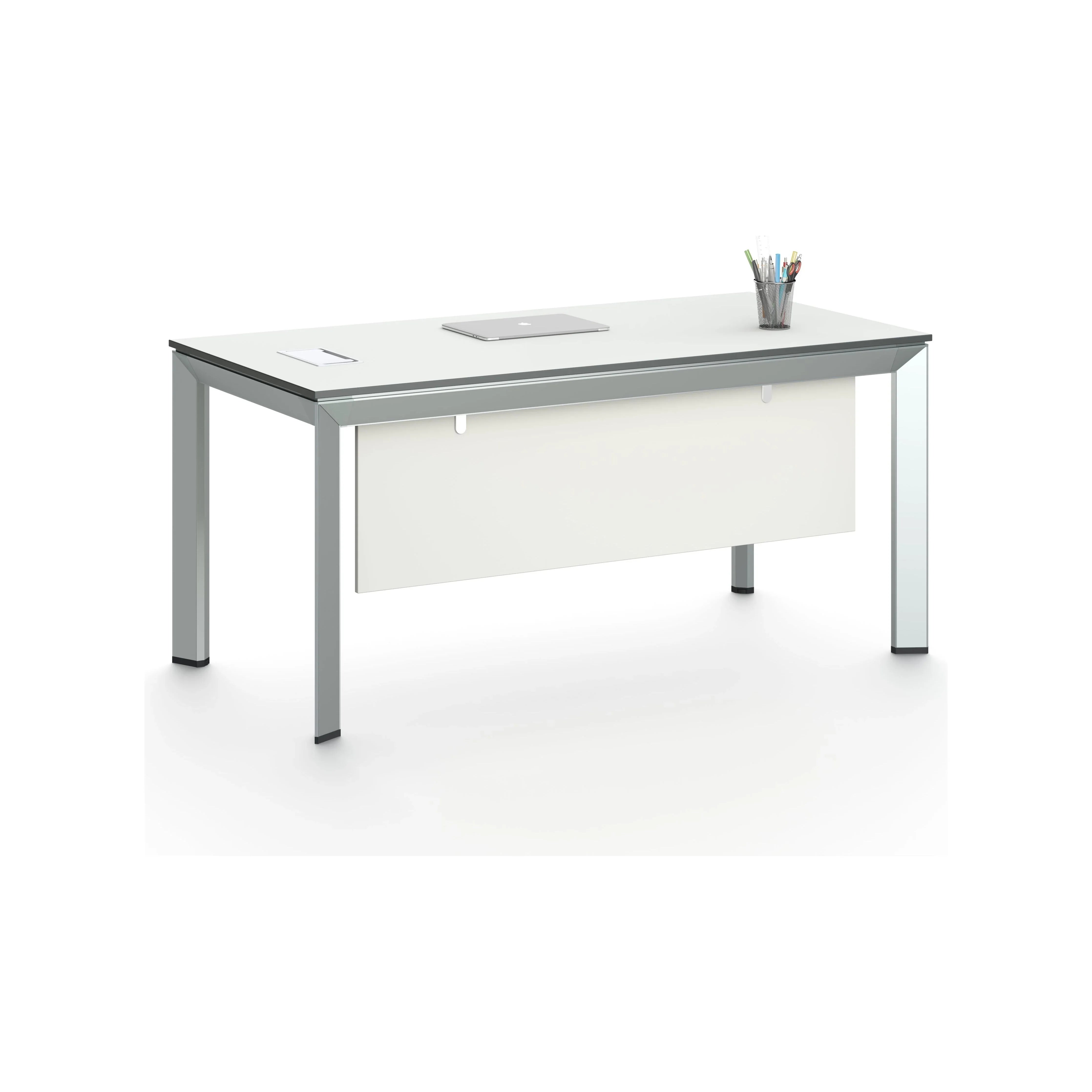 Nova Office Desk 1.6m -White & Grey
