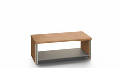 Oxford Coffee Table 120cmX60cmX45cm- Golden Oak & Grey