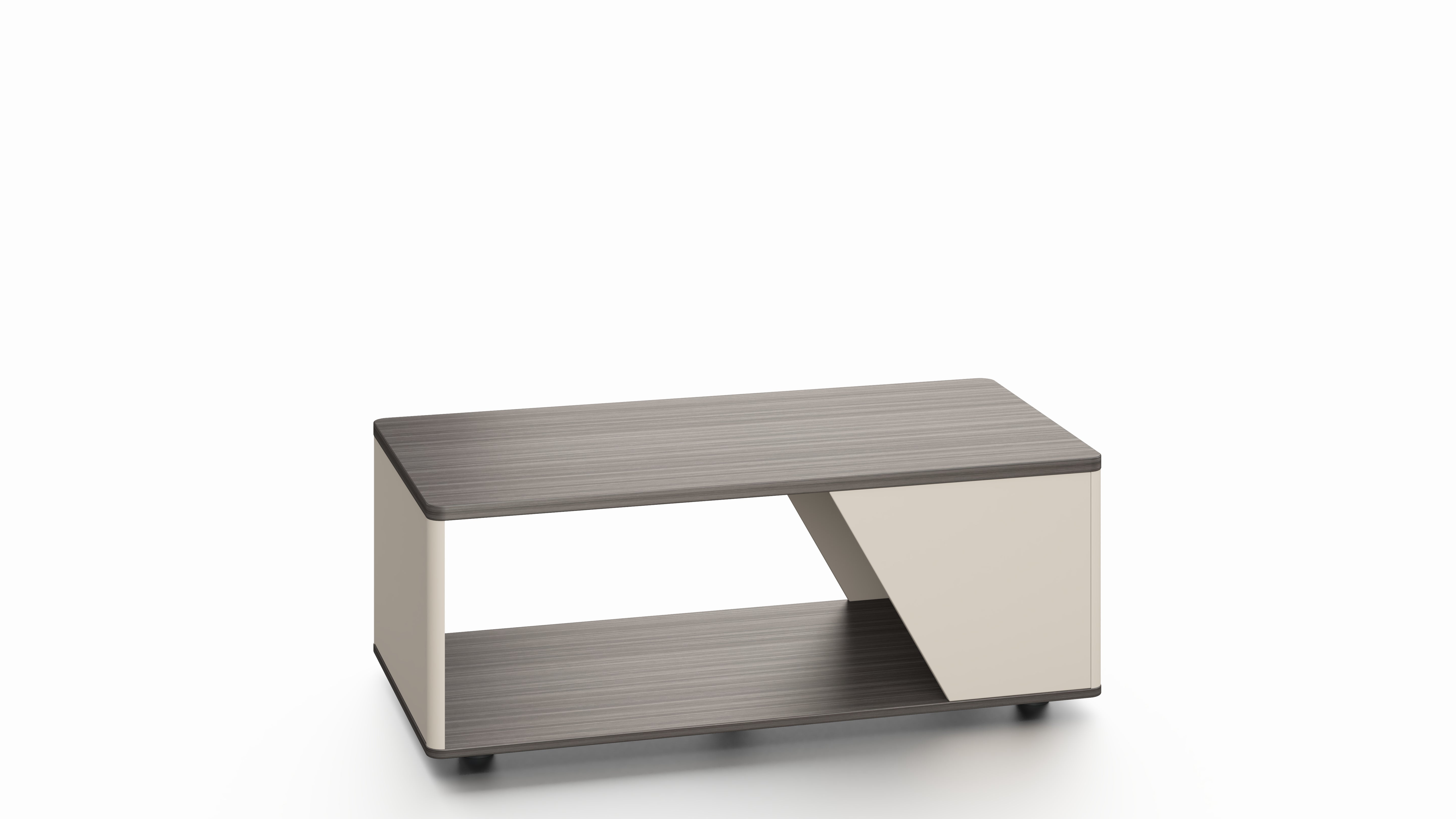 Phantom Coffee Table 120cmX60cmX45cm – Ebony + Elegance Grey