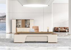 Flinders Coffee Table 120cmX60cmX45cm – Walnut + Elegance Grey