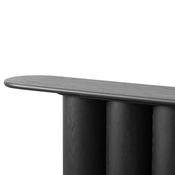 Console Table - Full Black 1.7m