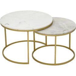 FC Warran Coffee Table Golden Set of 2