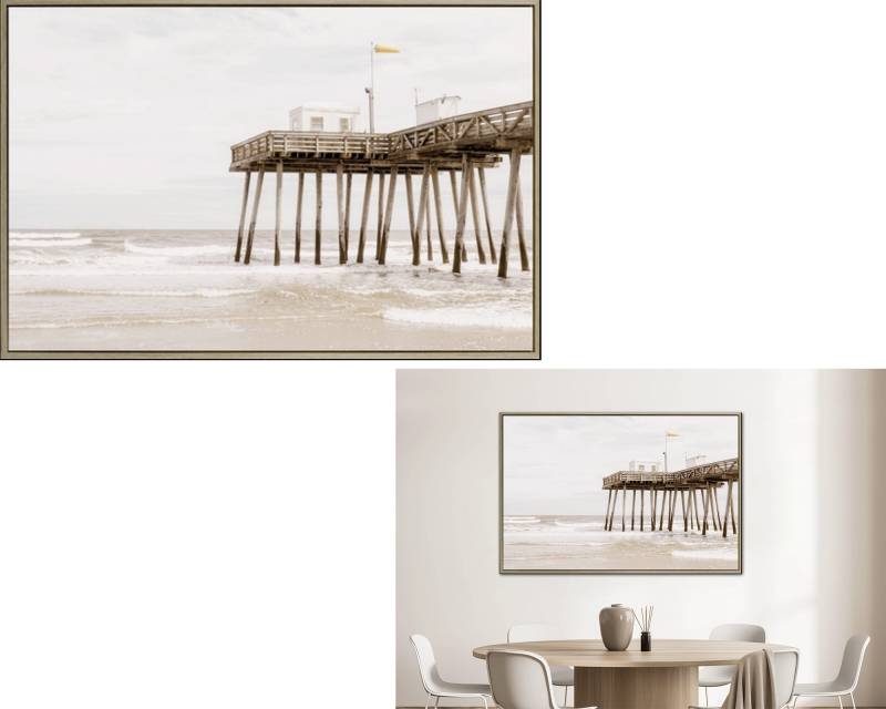 FC Pier Decorative Artwork Canvas