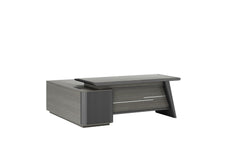 Wrestler Executive Desk 2m Left Return– Wooden Grain Finish