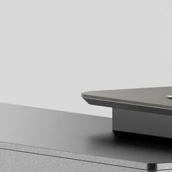 Raymond Executive Desk 1.8m – Wooden Grain Finish with Wire Management
