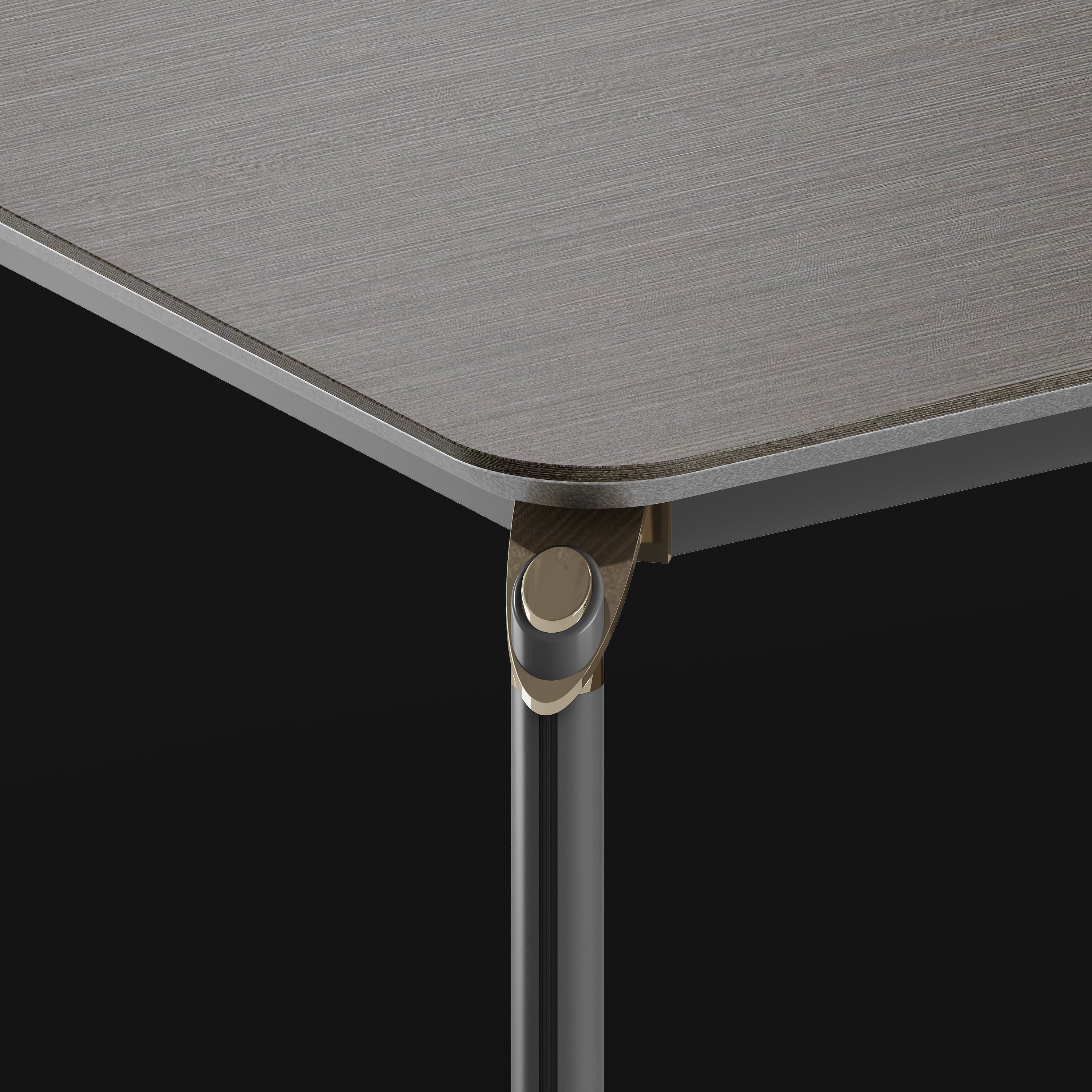 Raymond Executive Desk 1.8m – Wooden Grain Finish with Wire Management
