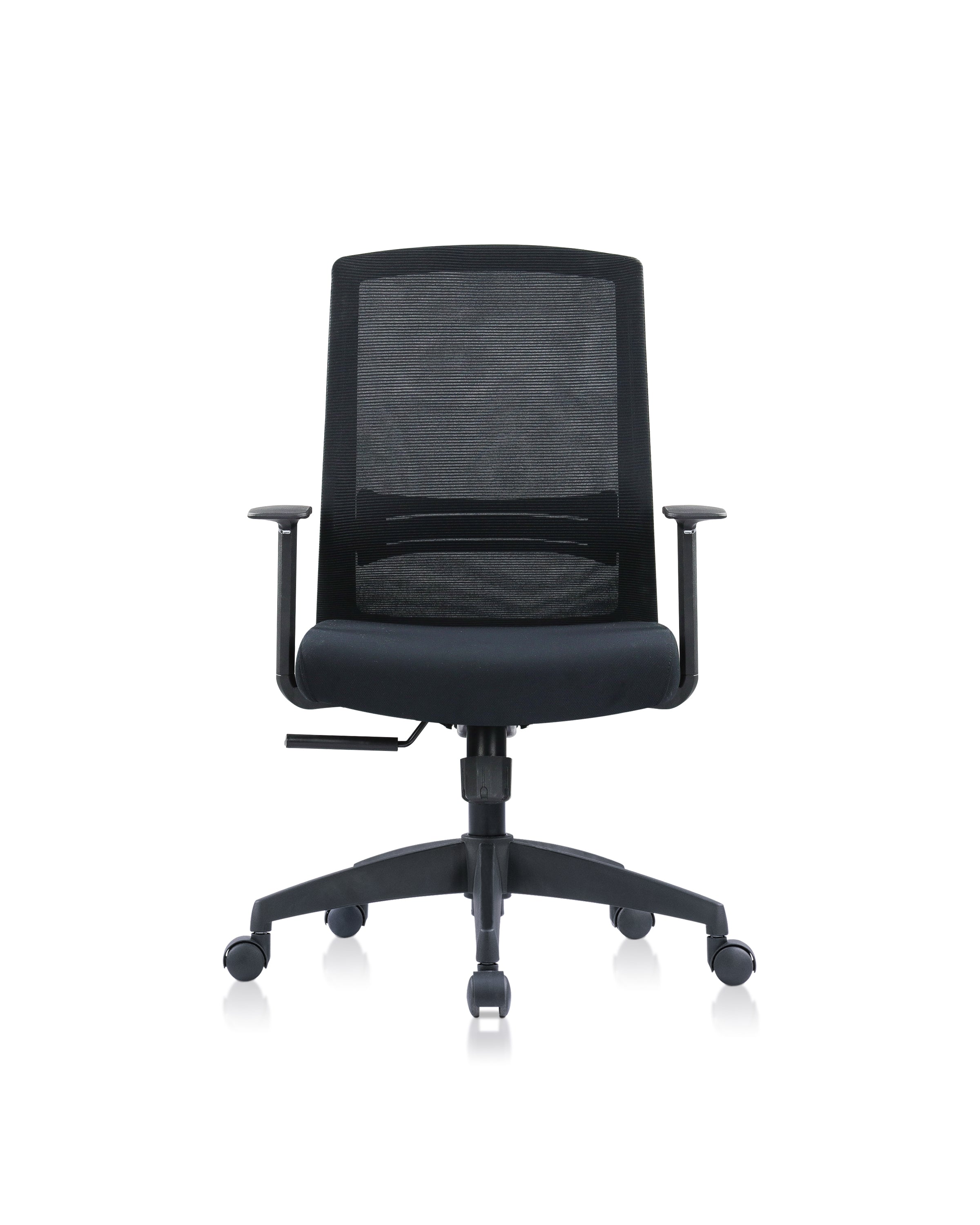 Yolo Medium Mesh Back Task Chair With Black Mesh Back Rest