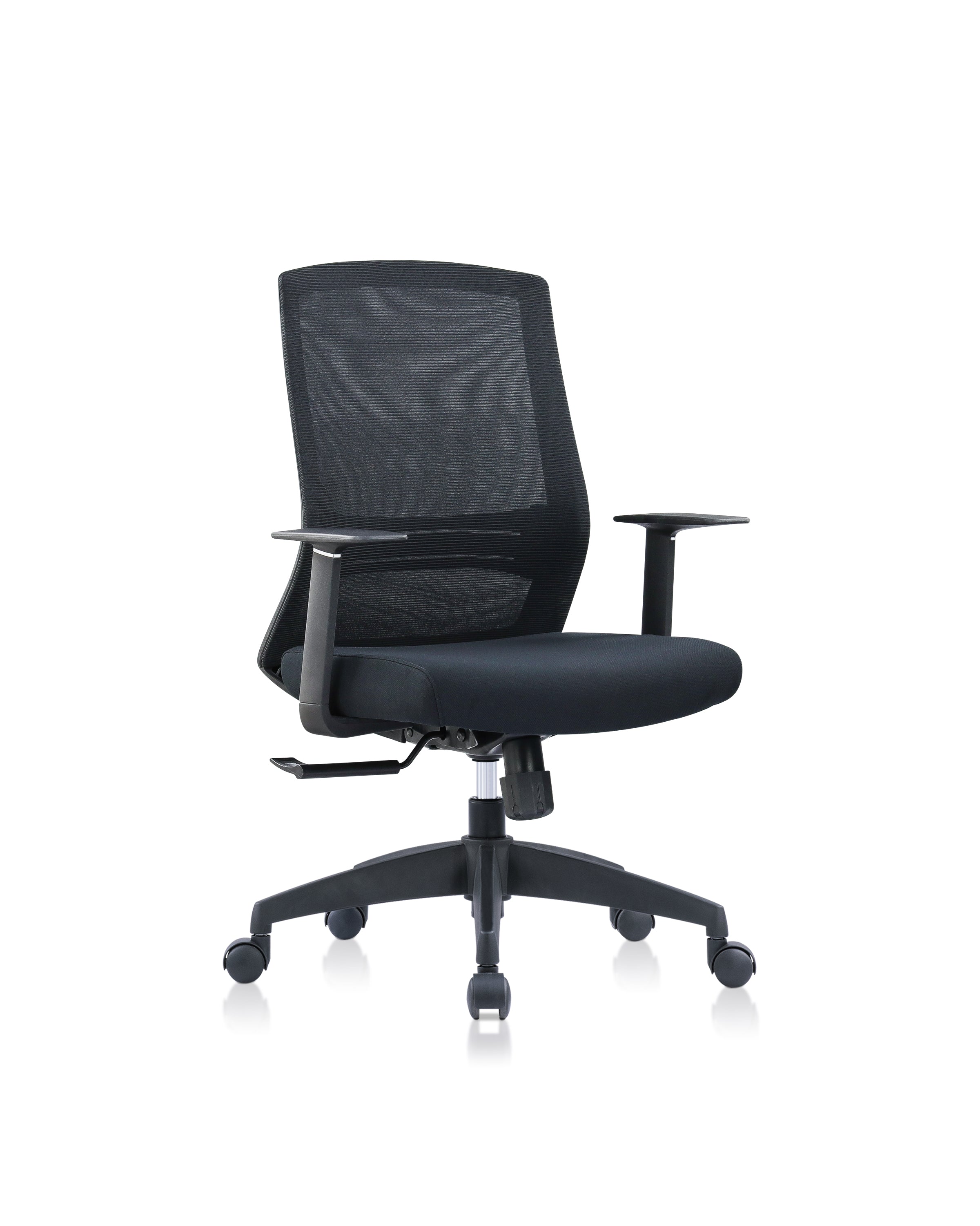 Yolo Medium Mesh Back Task Chair With Black Mesh Back Rest