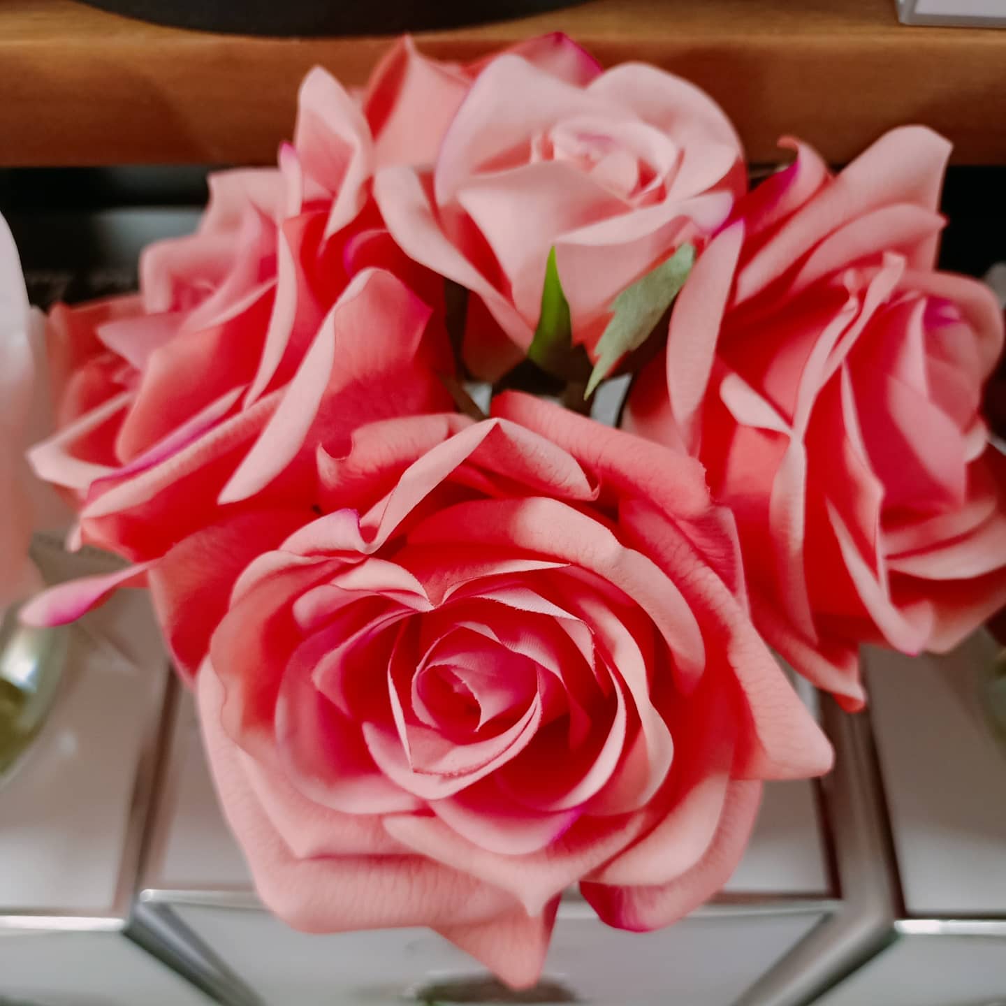 Cote Noire Perfumed Natural Touch 5 Roses - Clear - Peach - GMR65