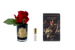 Cote Noire Perfumed Natural Touch Rose Bud - Black - Red - GMRB44