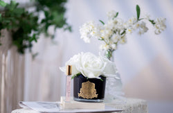 Cote Noire Perfumed Natural Touch 5 Roses - Black - White - GMRB61