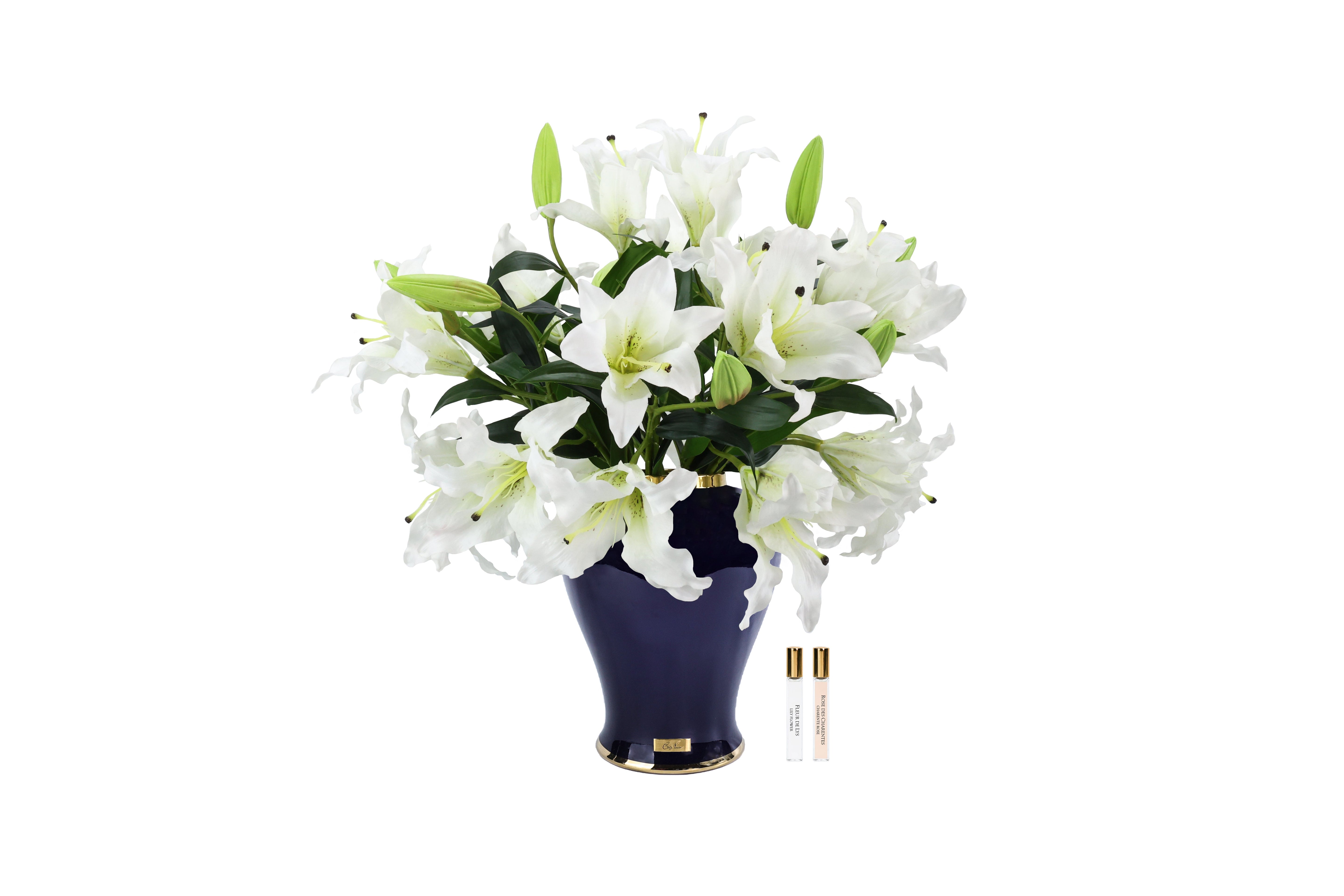 Cote Noire - Imperial Lilies - White Indigo - IMPL11