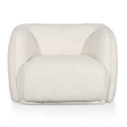 Fabric Armchair - Ivory