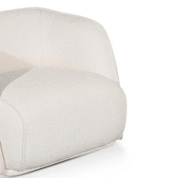 Fabric Armchair - Ivory