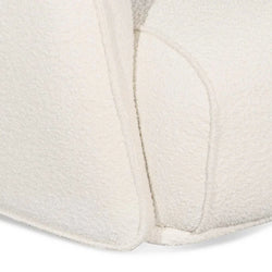 Fabric Armchair - Ivory