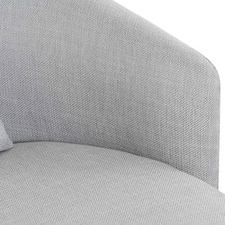 FC Fabric Armchair - Light Texture Grey