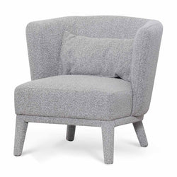 FC Armchair - Ash Grey Boucle