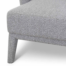 FC Armchair - Ash Grey Boucle