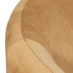FC Velvet Armchair - Mustard
