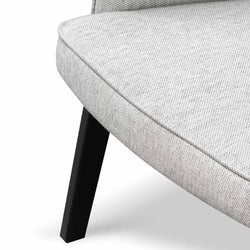 FC Fabric Lounge Chair - Silver Grey