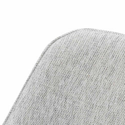 FC Fabric Lounge Chair - Silver Grey