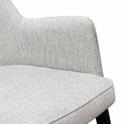 FC Fabric Lounge Chair - Silver Grey