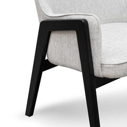 FC Fabric Lounge Chair - Silver Grey