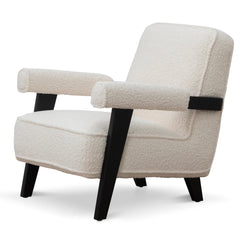 FC Armchair - Ivory White Sherpa