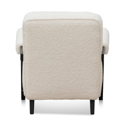 FC Armchair - Ivory White Sherpa