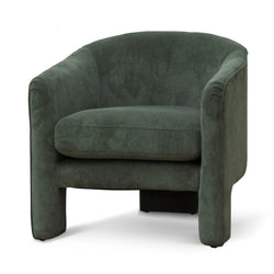 FC Fabric Armchair -  Olive Green