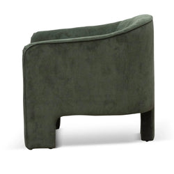 FC Fabric Armchair -  Olive Green