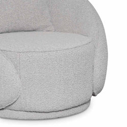 FC Armchair - Ash Grey Boucle