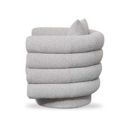 FC Armchair - Ash Grey Boucle