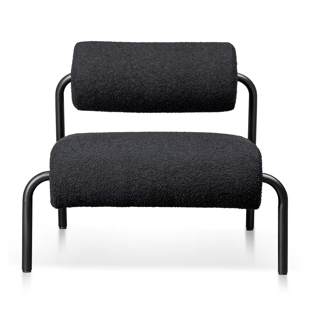 FC Lounge Chair - Black Boucle