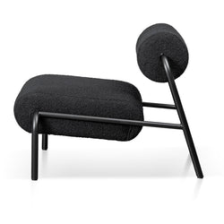 FC Lounge Chair - Black Boucle
