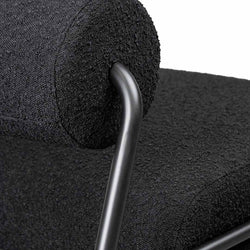 FC Lounge Chair - Black Boucle