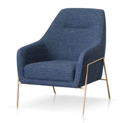 FC Fabric Armchair - Dark Blue