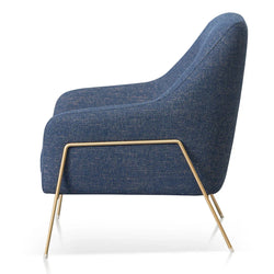 FC Fabric Armchair - Dark Blue