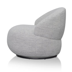 FC Swivel Fabric Lounge Chair - Fog Grey