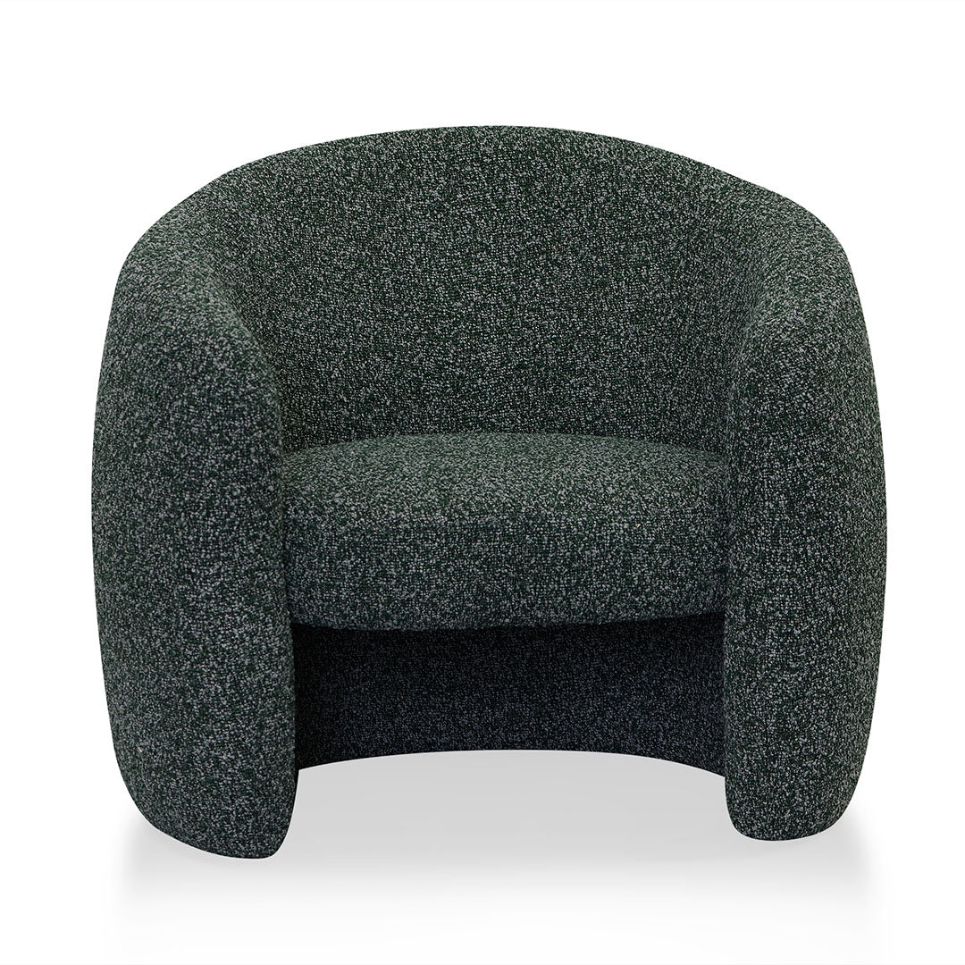 FC Fabric Armchair - Green Boucle