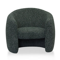 FC Fabric Armchair - Green Boucle