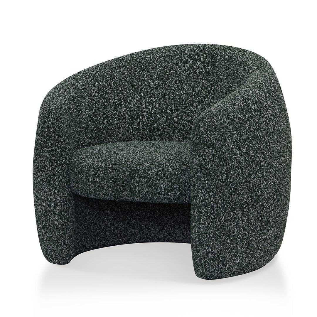 FC Fabric Armchair - Green Boucle