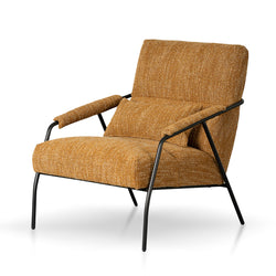 FC Fabric Armchair - Ginger Brown