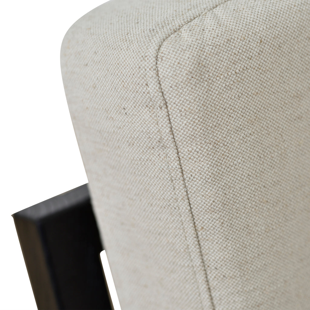 FC Black Elm Armchair - Light Beige