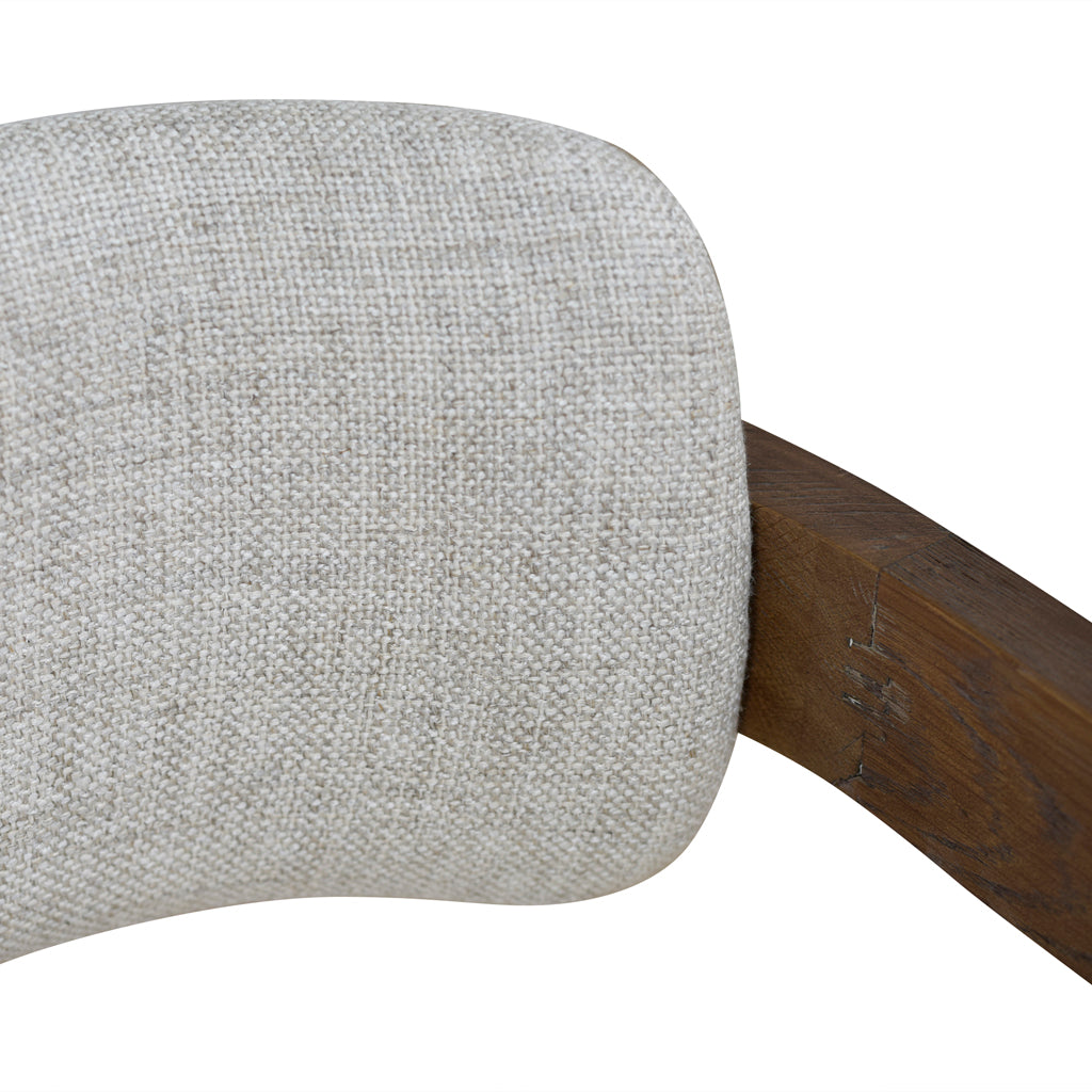 FC Walnut Armchair - Linen