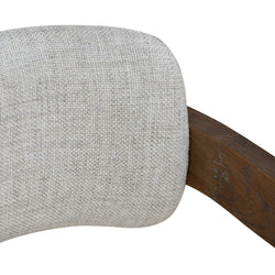 FC Walnut Armchair - Linen