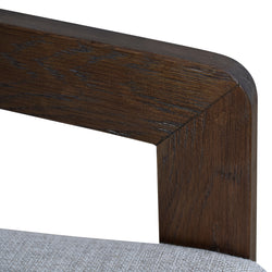 FC Walnut Armchair - Linen