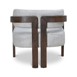 FC Walnut Armchair - Linen