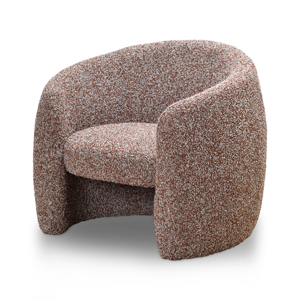 FC Armchair - Rustic Brown Boucle