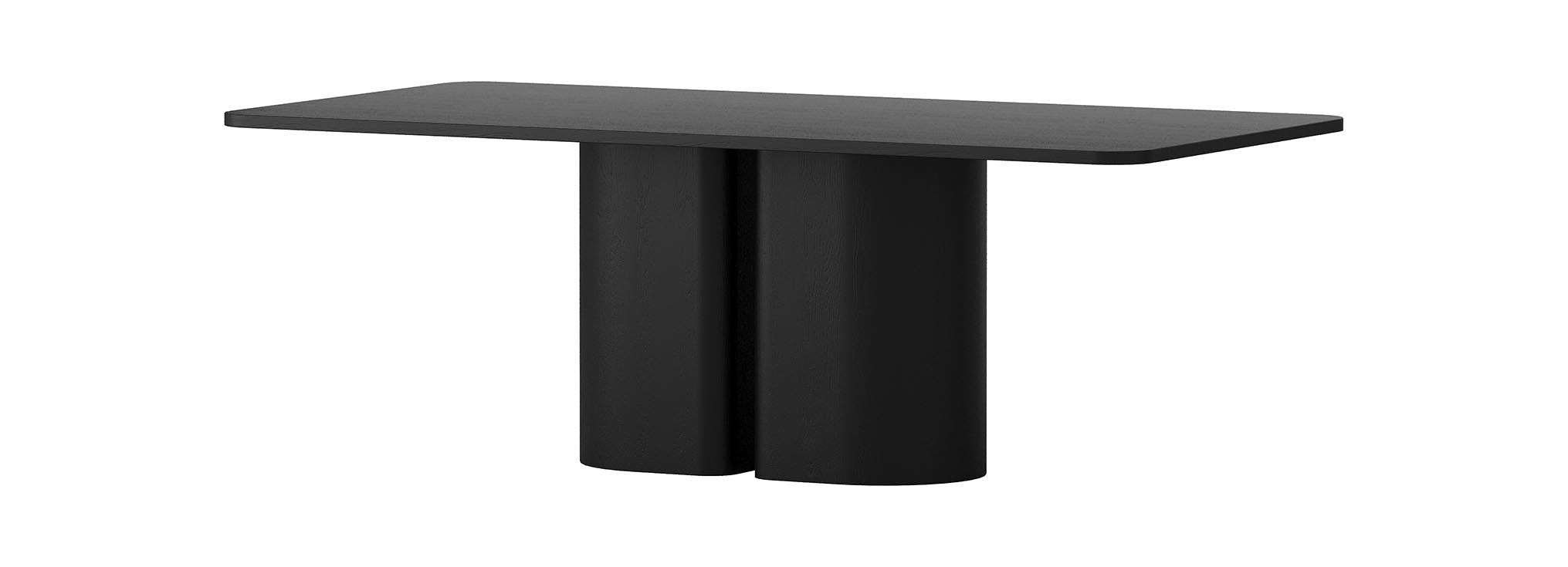 Leonard Dining Table Black 220X110X76cm